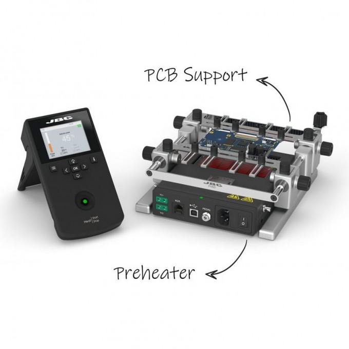 Термостол для печатных плат JBC PHNE-2KA до 11 x 7 см 12A000660