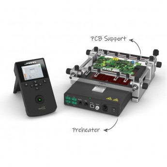 Термостол JBC PHSE-2KB для плат до 13 x 13 см с держателем 12A000663