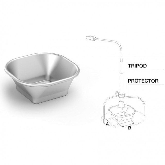 Теплоотражатели для термовоздушной пайки JBC Protectors PAZMEPYI